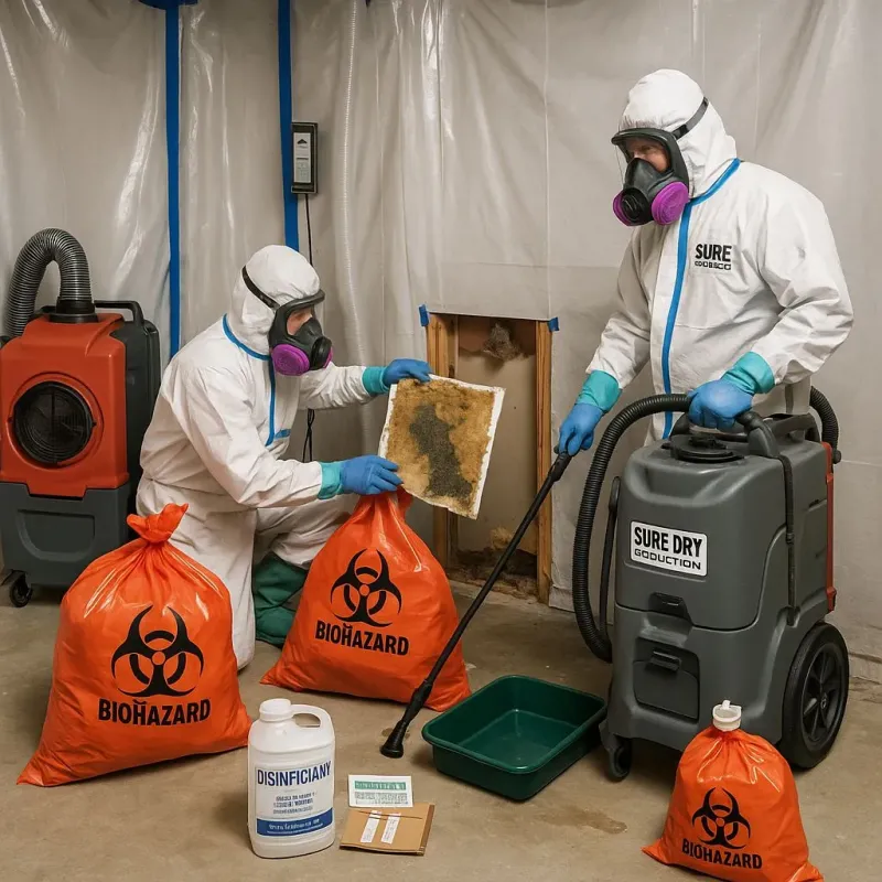 Contaminated Water Handling Protocols process in Charlton, MA