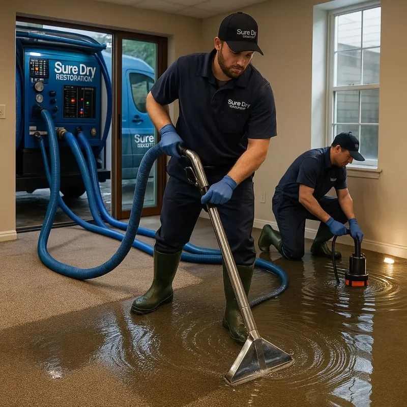 Water Extraction and Removal process in Charlton, MA